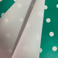 Couvertures en flanelle de vinyle de PVC nappe nappe non tissée