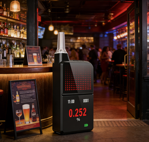 Alcoholímetro de Alta Precisión para Uso Doméstico y en Automóviles, Detector de Alcohol en el Aliento, Alcoholímetro Inteligente Manual, Proveedor Chino 2026 - Product Image 6