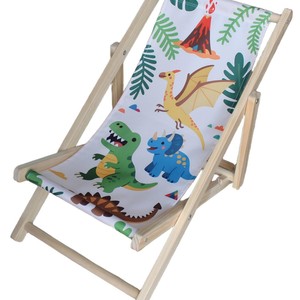 Chaise de plage pliable en bois de Merpauh massif de qualité supérieure, durable et robuste, pour l'extérieur - Product Image 1