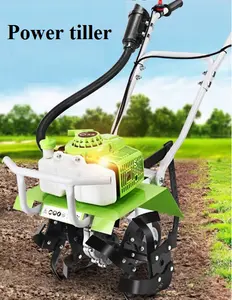 Cultivador rotativo de mano pequeño 2hp 3hp 4HP 5hp, cultivador potente multifunción para agricultura