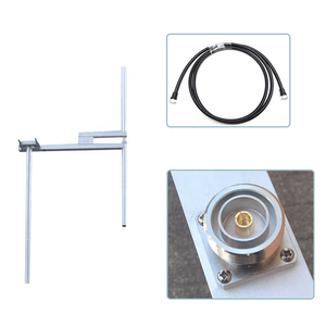 Antenne dipolaire Yagi pour station de radio FM 88-108 MHz avec câble Heliax de 3 m 1/2'' pour émetteur FM - Product Image 2
