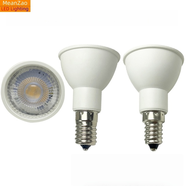 LED lamp bulb cup E14 E17 light lighting Spotlight 7W 120V 230V adjustable replacement 50W-70W halogen
