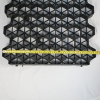 Grilles de pavage en plastique pour gazon paysager, pavés écologiques, protection moderne pour allées en gravier 38mm-70mm