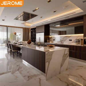 <span class=keywords><strong>Meuble</strong></span> de rangement moderne sur mesure pour toute la maison, armoire de cuisine avec poubelle extractible, fabriqué par Foshan Jerome - Product Image 1