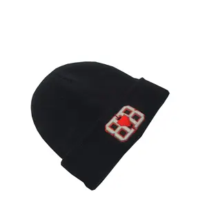 Mũ Beanie Lót Vải Satin Logo Lụa Tùy Chỉnh Mũ Len Ô Liu Mũ Dệt Kim Giáng Sinh Mũ Xô Dệt Kim Lưới Tùy Chỉnh Cho Trẻ Em