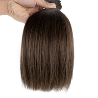Cheveux humains tressés en vrac sans trame, cuticules alignées, cheveux humains en vrac pour tressage