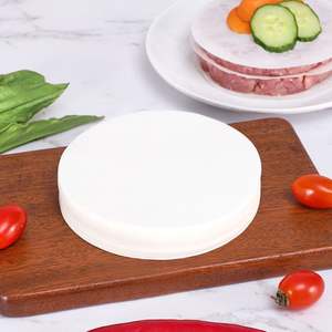 Papel Antiadherente para Hamburguesas de Grado Alimenticio, Papel Desechable para Bebidas de Café, Té de Burbujas, Papel Redondo Impermeable a Prueba de Fugas - Product Image 5