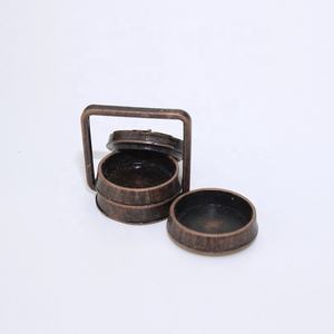 Nouveauté 2026 : Modèle miniature très demandé avec accessoires pour maison de poupée, modèle rétro miniature en alliage de panier à riz, jouets et accessoires photo - Product Image 2