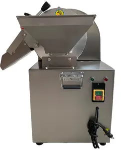 Paslanmaz çelik endüstriyel ticari patates manyok sopa elma yam çip meyve kesme makinesi kesici meyve dilimleme makinesi