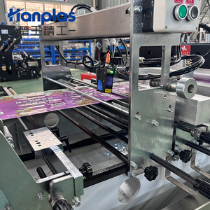 Máquina para Fabricar Bolsas con Sellado Central HP-CTFZ Hanplas, Sellado de 4 Lados, Tipo Stand-Up - Product Image 3