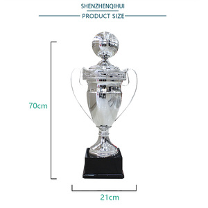 Trofeo in Metallo Grande su Misura per Competizioni Sportive, Trofeo Personalizzato per Campionati e Leghe - Product Image 5