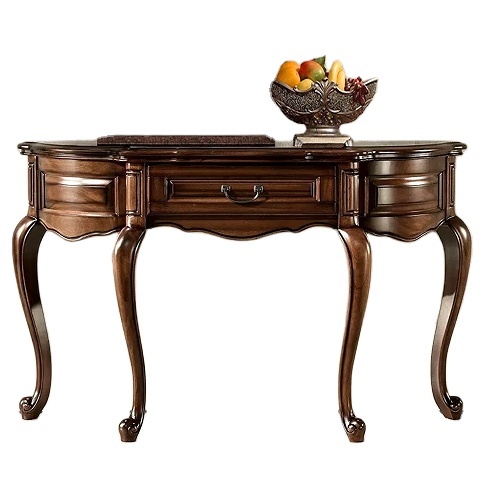 Contemporary Modern Design Solid Wood Console Table with Storage for Living Room Dining Furniture for Home Apartment Hotel Use