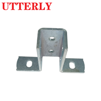 Plaque de base de support réglable en acier galvanisé au carbone UTT7101 pour montage