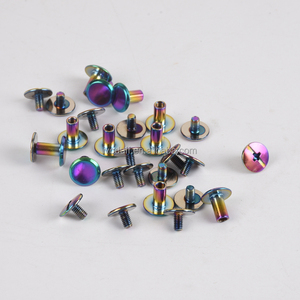 Ivoduff cung cấp cầu vồng màu kim loại Chicago vít cho túi - Product Image 4