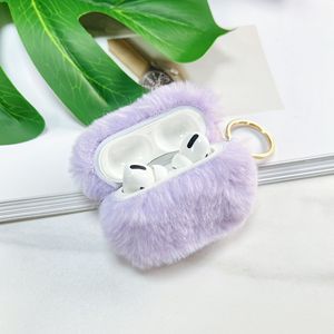 Custodia in TPU e peluche sfumato all'ingrosso per <span class=keywords><strong>AirPods</strong></span> di tutti i <span class=keywords><strong>modelli</strong></span>, custodia per <span class=keywords><strong>AirPods</strong></span> in peluche sfumato, colorata e carina per ragazze - Product Image 3
