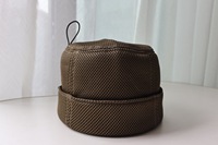 Chapeau de sauna OEM en maille respirante, réglable, séchage rapide, isolant thermique, portable, accessoires de bain en maille pour banya et spa décontractés