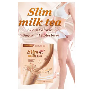 Best Slim Milk Tea Original Taste Milk Tea Can Belly Fat Burning Delicious Weight Loss Detox Personal Health Care Slimming Tea