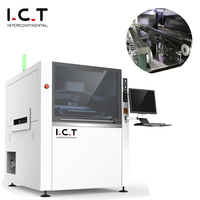 Impresora de plantilla de PCB grande de nuevo diseño, máquina de serigrafía SMT, impresora de pantalla SMT/Pantalla de seda y PCB automático