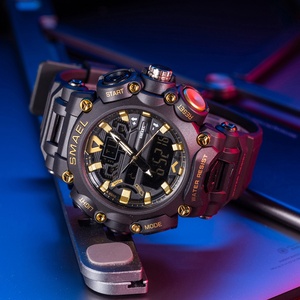 Reloj Deportivo Analógico Digital Resistente al Agua SMAEL 8053, Reloj Digital para Hombre, Deportivo, Resistente al Agua, con LED - Product Image 5