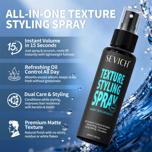 Hold <span class=keywords><strong>Spray</strong></span> Großhandel Maßgeschneidertes Langanhaltendes Haartexturierendes <span class=keywords><strong>Spray</strong></span> Schnell Fixierendes Volumen-Haarverdichtungsspray für Männer - Product Image 2
