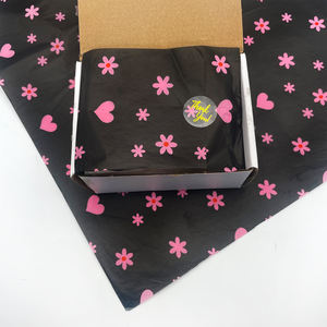 Sabun giysi doku kağıt seidenpackaging ambalaj için özel baskılı çiçek ince ambalaj kağıdı - Product Image 6