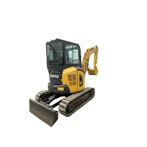 รถขุดมือสอง KOMATSU PC35 3 ตันแทร็กต้นฉบับญี่ปุ่นมินิ EPA CE Komatsu PC40 50 55 56 57 3 ตัน 4 ตัน 5 ตันชั่วโมงการทํางานต่ํา