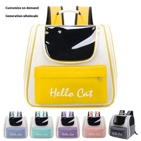 Sac à dos léger et tendance pour animaux de compagnie, avec double fermeture éclair, pour la randonnée, les voyages en plein air, pour chiens et chats