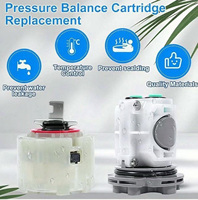 Kit de remplacement de valve de robinet de douche avec dispositif d'équilibrage de pression