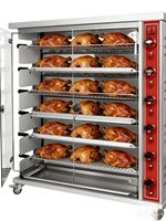 Four à poulet rôti électrique et à gaz à six étages pour restaurants et hôtels