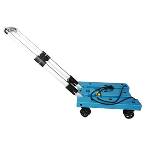 Tool Opvouwbare Trolley Hand Karren Home Platform Hand Trolley Kleine 5 Wiel Plastic Opvouwbare Platform Trolley