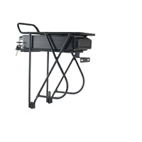 Batterie de vélo électrique au lithium 36V 48V 52V 15AH pour porte-bagages arrière, compatible avec moteurs 8Fun 250W 500W 750W 1000W
