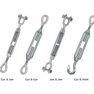 Usine personnaliser oeil crochet ouvert corps tendeur type européen en acier inoxydable tendeurs pour câble/<span class=keywords><strong>bateau</strong></span>/meubles en bois - Product Image 6