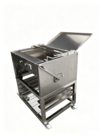 Machine à glacer les beignets en acier inoxydable, machine manuelle à enrober les beignets au chocolat avec machine à tempérer le chocolat, à vendre