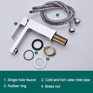 Смеситель для ванной с горячей и холодной водой - Product Image 5