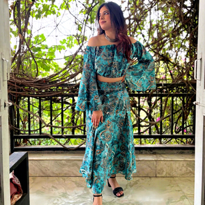Vintage Floral Long Dresses for Women Boho Gypsy Hippie Style Comfortable Lightweight Indian Attire <b>Beach</b> Wear Plus Size - Product Image 1