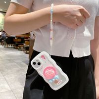 Coque Téléphone Tendance Meilleures Ventes Motif Design Joli Mignon Féminin + Support Prise Téléphone pour iPhone 14 13 Pro Max