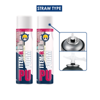 GORVIA ITEM-R 500mL de mousse de polyuréthane de qualité professionnelle pour l'étanchéité des fenêtres et des portes