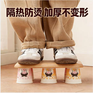 ถ้วยกระดาษหนาแบบใช้แล้วทิ้ง เบ่ยเซี่ยวเฉียว เกรดสำหรับอาหาร ถ้วยเครื่องดื่มร้อน ถ้วยกาแฟสำหรับใช้ในบ้าน บรรจุภัณฑ์กล่องของขวัญ - Product Image 3