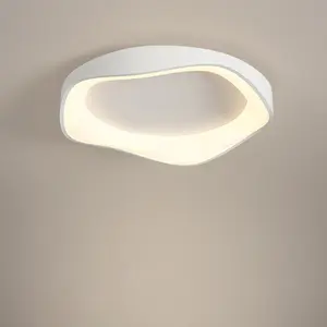 Nordic Lampu Langit-langit Kamar Tidur Rumah Tangga Modern Sederhana Kreatif Ruang Tamu Lampu Ruang Makan Bunga Minimal Lampu Kamar Anak-anak