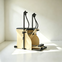 Chaise Wunda en bois réglable MJD pour Pilates, équipement de fitness pour studio professionnel