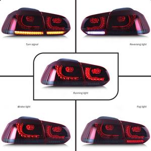 <span class=keywords><strong>Feux</strong></span> arrière ronds universels pour voitures de course WD08 Ampoule de voiture 35W <span class=keywords><strong>Feux</strong></span> arrière LED modifiés pour Volkswagen <span class=keywords><strong>Golf</strong></span> 6 2008-2013 - Product Image 2