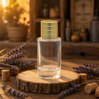 Flacon de parfum en verre de luxe haut de gamme avec couvercle magnétique, boîte personnalisée, haute qualité