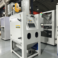 Nouvelle conception de machine de sablage rotative automatique à haute précision 3800W pour le nettoyage pharmaceutique