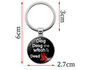 <span class=keywords><strong>Mago</strong></span> <span class=keywords><strong>de</strong></span> <span class=keywords><strong>Oz</strong></span> buena bruja llavero redondo impresión pegatina llavero cuento <span class=keywords><strong>de</strong></span> hadas película llavero logotipo personalizado - Product Image 6
