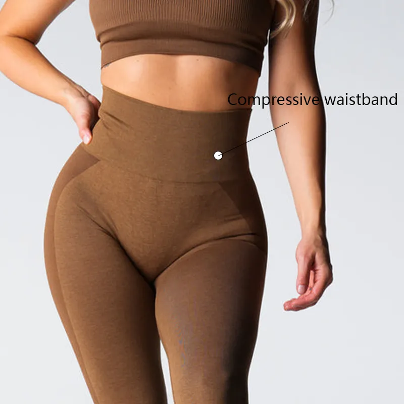 Ropa deportiva para mujer, sin costuras, Scrunch, levantamiento de glúteos, entrenamiento, cintura alta, ropa de gimnasio, pantalones de Yoga, mallas, mallas para mujer