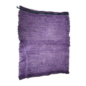 Bolsas de malla Raschel duraderas del fabricante de China, llamativos colores rojo, amarillo, verde, naranja, Material PE para embalaje e impresión - Product Image 1