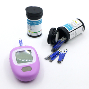 Kit de Glucómetro Veterinario de un Solo Toque con <span class=keywords><strong>Tiras</strong></span> <span class=keywords><strong>Reactivas</strong></span>, Monitor Portátil de <span class=keywords><strong>Glucosa</strong></span> en Sangre para Animales, para Pruebas de Azúcar en Sangre para Mascotas - Product Image 3