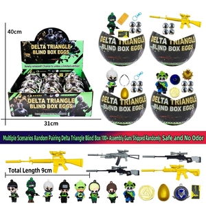Bestseller Delta Force Special Forces con Armi Esclusive, Blind Box Educativo per Bambini, Giocattolo da Assemblare, Gashapon Molto Richiesto - Product Image 6