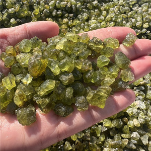 Giá bán buôn Chất lượng cao tự nhiên Peridot thô đá quý màu xanh lá cây thô Olivine sỏi đá - Product Image 5