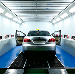 Cabina di Verniciatura per Auto a Temperatura Costante con Sistema Integrato di Spruzzatura e Cottura per Officine di Riparazione Auto - Product Image 3